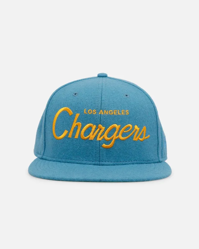New Era Los Angeles Chargers 'NFL Script' 9FIFTY Snapback Official Team Color made by New Era
