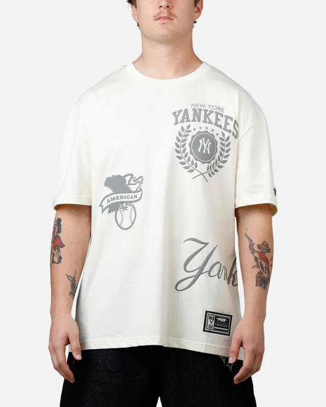 Pro Standard New York Yankees Street Team T-Shirt Eggshell sold by Culture Kings