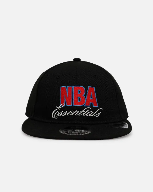 National Basketball League 'Fear Of God Essentials x NBA' 9FIFTY Retro Crown Snapback Black sold by Culture Kings