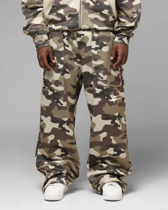 Loiter Jet Stream Sweat Pants Camo sold by Culture Kings