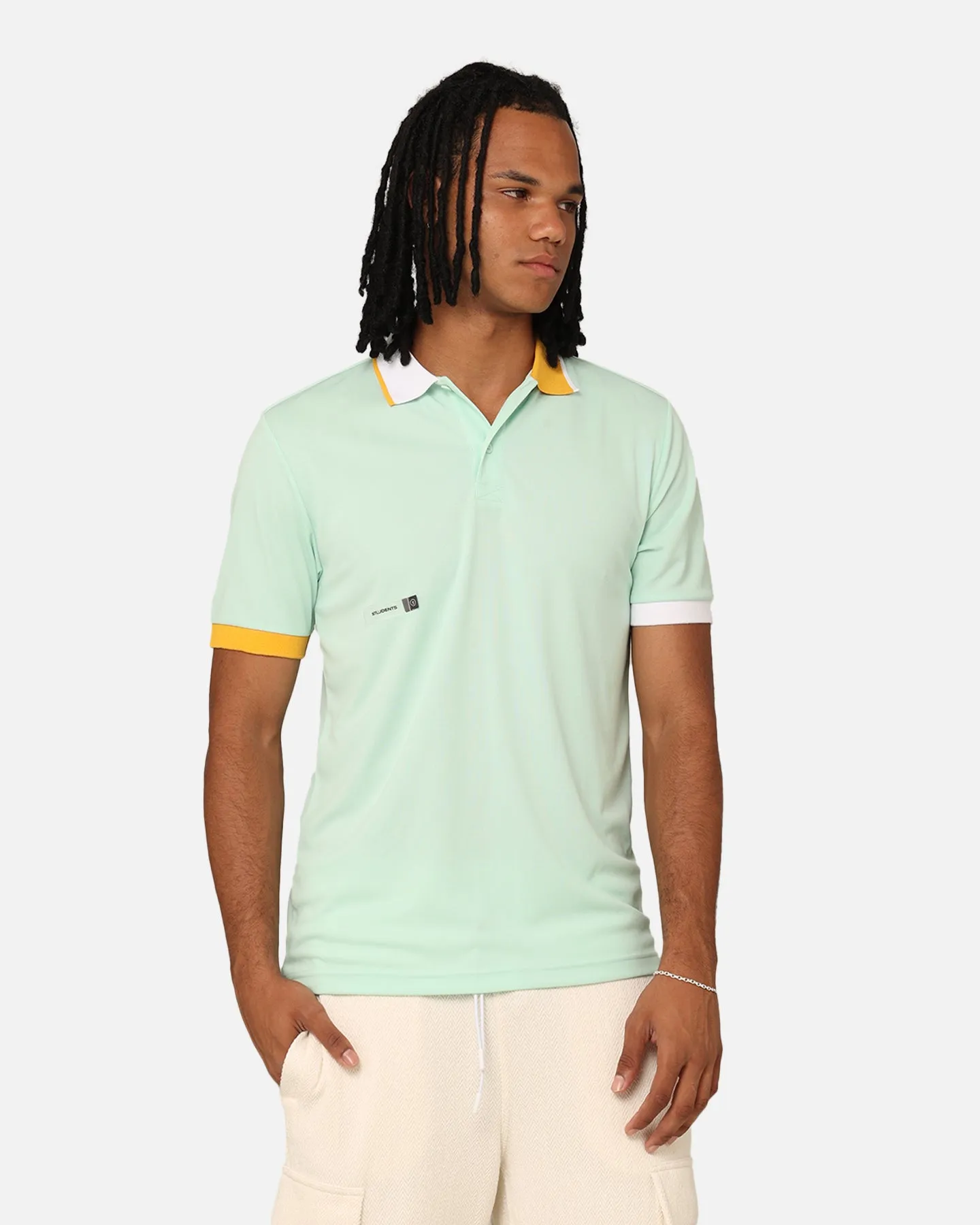 Students Golf Benfield Polo Shirt Mint sold by Culture Kings