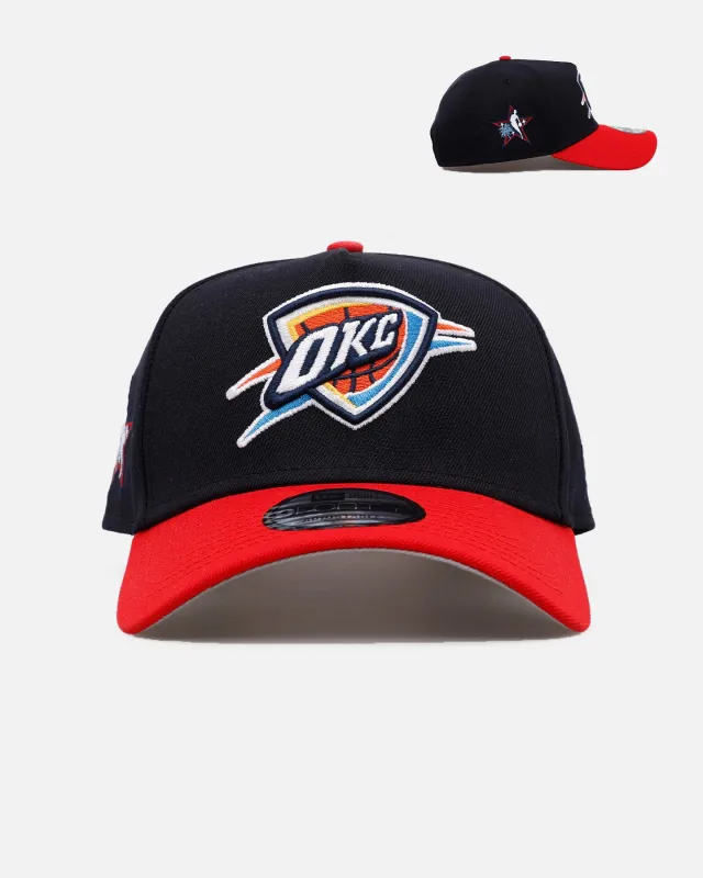 New Era Oklahoma City Thunder 'All Star Game 2026' 9FORTY A-Frame Snapback Navy/Red made by New Era