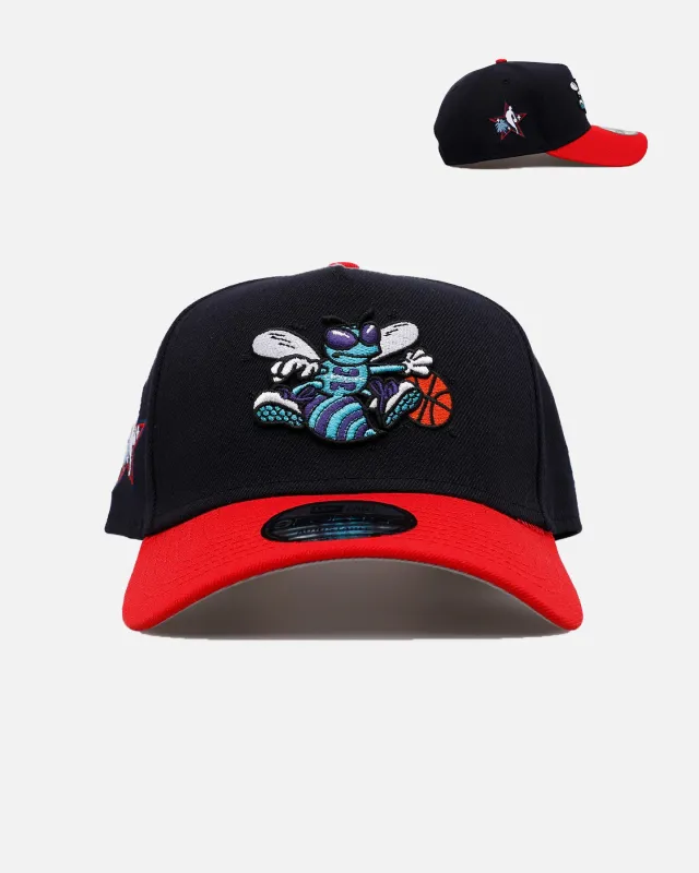 New Era Charlotte Hornets 'All Star Game 2026' 9FORTY A-Frame Snapback Navy/Red made by New Era