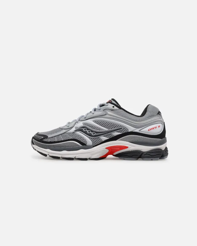 Saucony ProGrid Omni 9 Grey/Red sold by Culture Kings