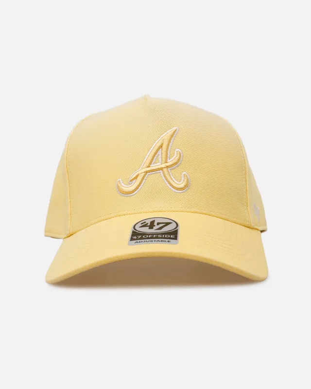47 Brand Atlanta Braves 'Sunflower Fade' 47 Offside Snapback Sunflower sold by Culture Kings