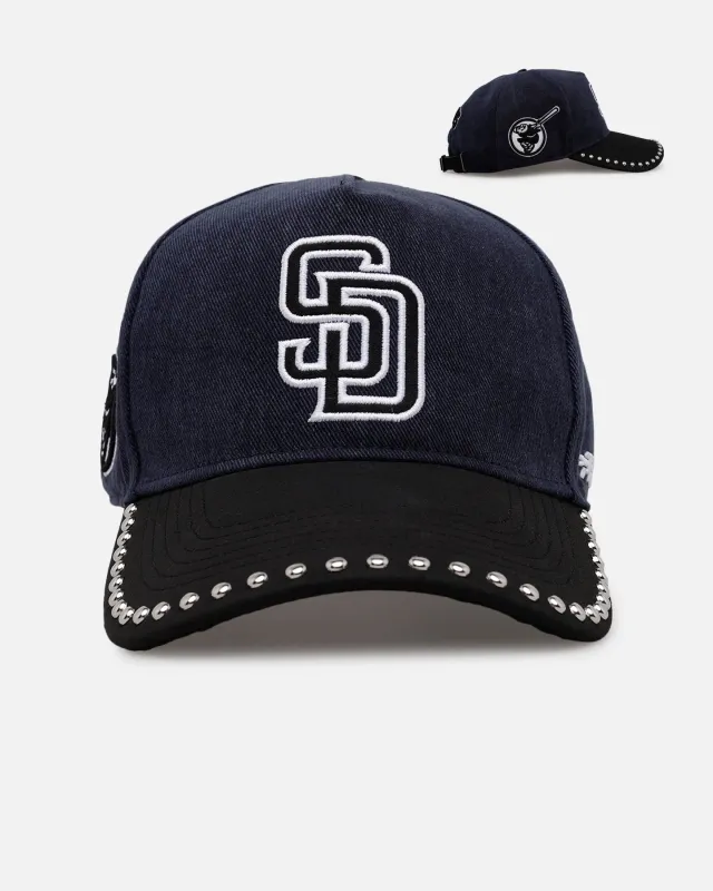 Pro Standard San Diego Padres 'Polished Hardware' Pro Pinch Strapback Navy sold by Culture Kings