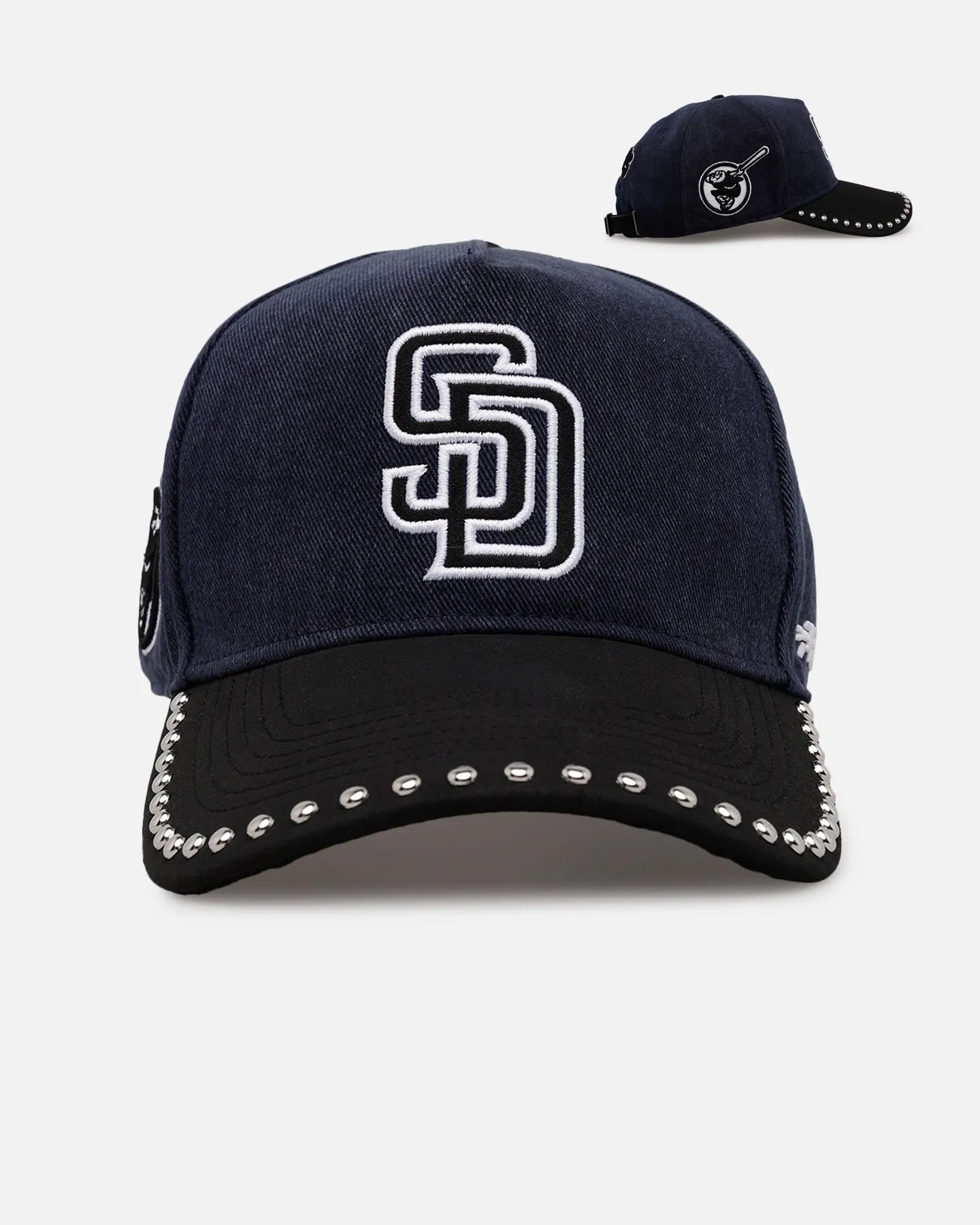 Pro Standard San Diego Padres 'Polished Hardware' Pro Pinch Strapback Navy sold by Culture Kings