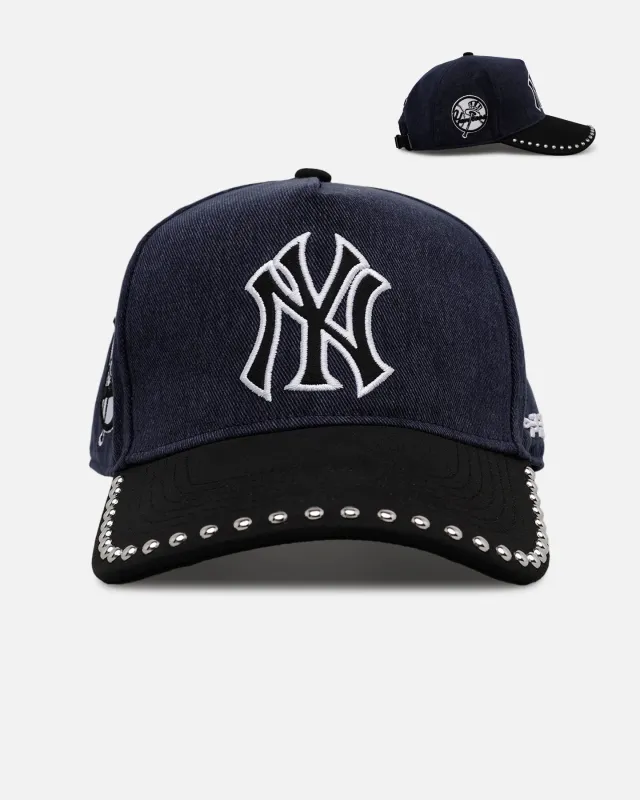 Pro Standard New York Yankees 'Polished Hardware' Pro Pinch Strapback Navy sold by Culture Kings