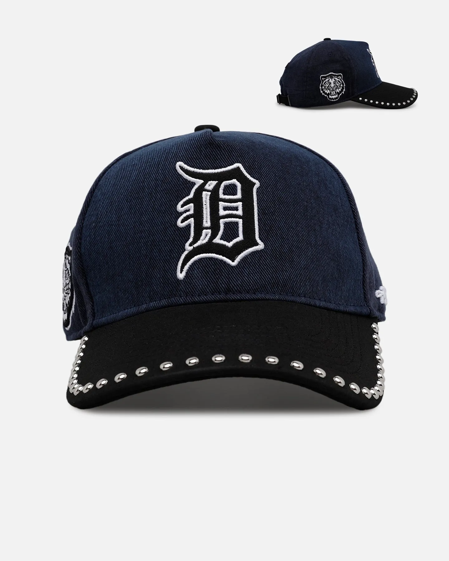 Pro Standard Detroit Tigers 'Polished Hardware' Pro Pinch Strapback Navy sold by Culture Kings