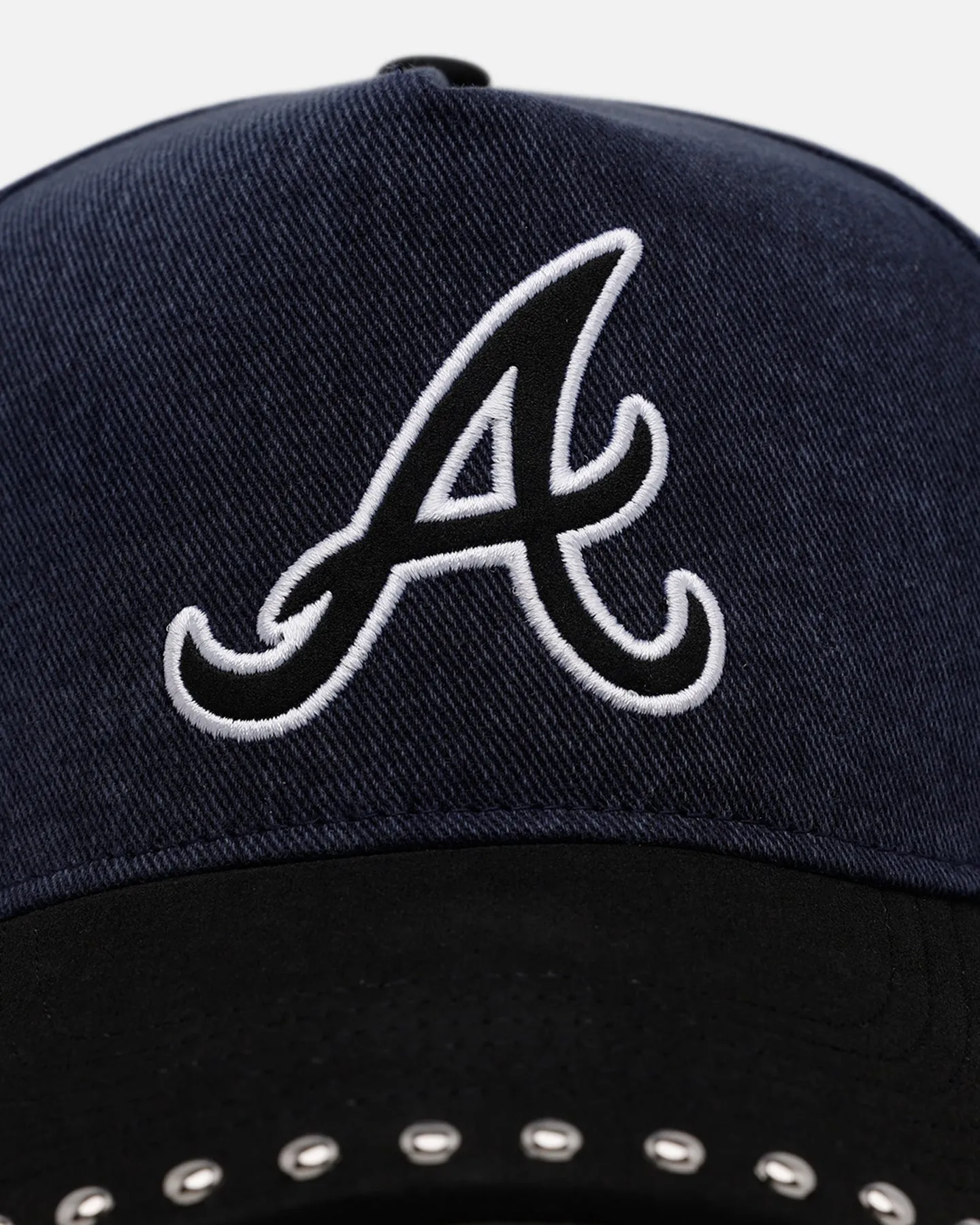 Pro Standard Atlanta Braves 'Polished Hardware' Pro Pinch Strapback Navy sold by Culture Kings product image thumbnail 5
