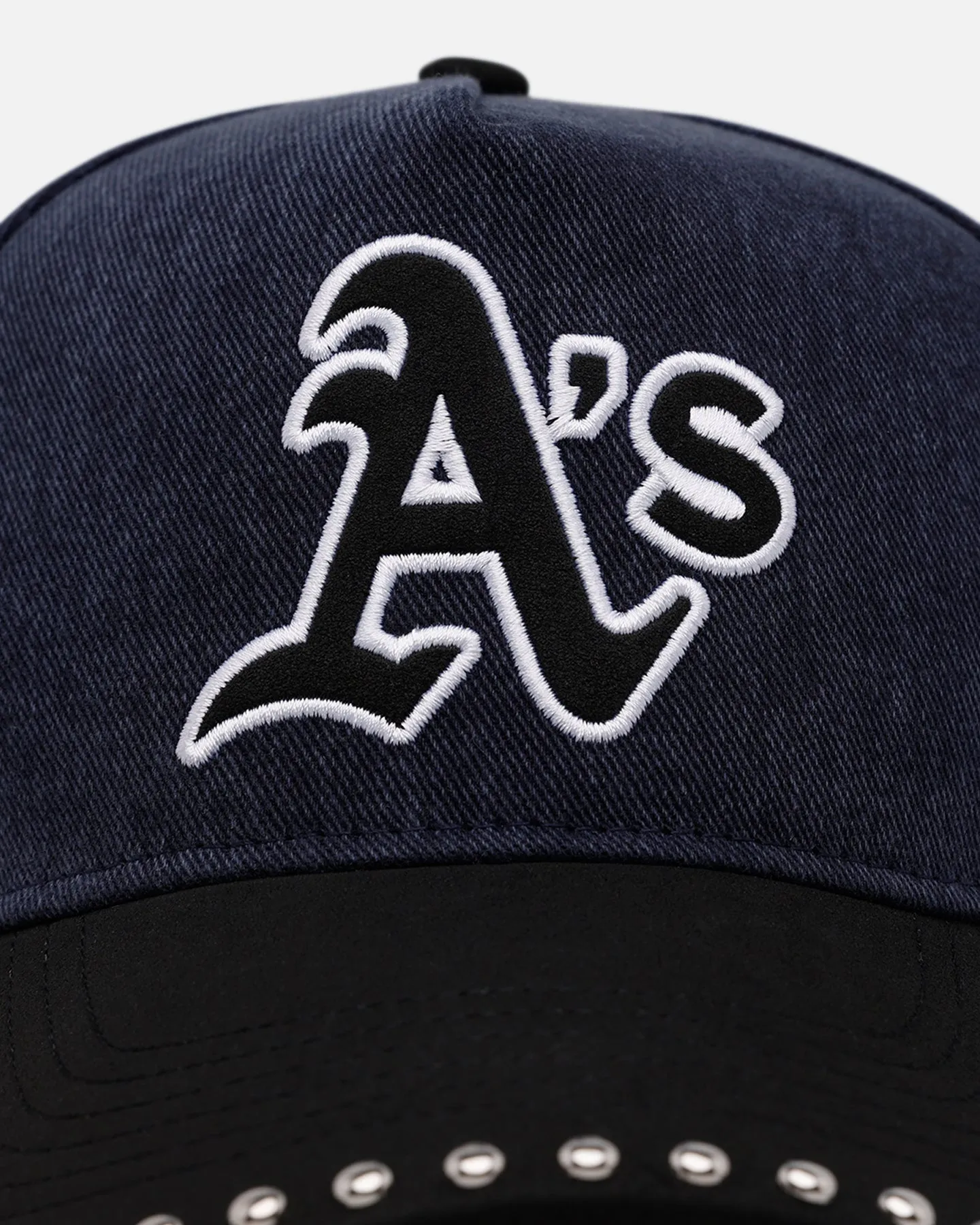 Pro Standard Oakland Athletics 'Polished Hardware' Pro Pinch Strapback Navy sold by Culture Kings product image thumbnail 5