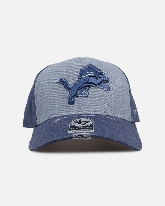 47 Brand Detroit Lions 'Everyday Indigo' 47 Offside Strapback Blue/Navy sold by Culture Kings