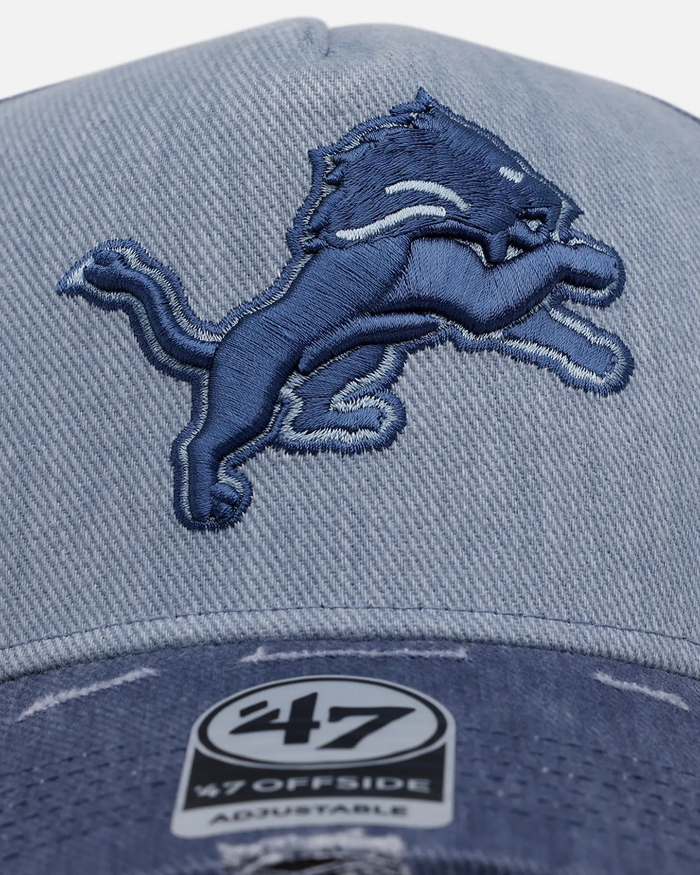 47 Brand Detroit Lions 'Everyday Indigo' 47 Offside Strapback Blue/Navy sold by Culture Kings product image thumbnail 5