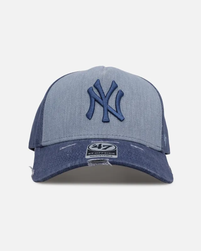 47 Brand New York Yankees 'Everyday Indigo' 47 Offside Snapback Blue/Navy sold by Culture Kings