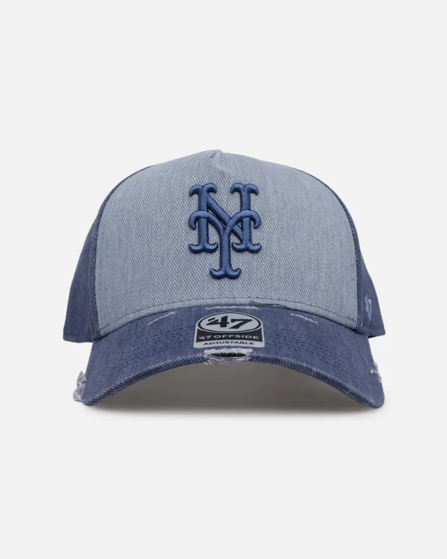 47 Brand New York Mets 'Everyday Indigo' 47 Offside Snapback Blue/Navy sold by Culture Kings