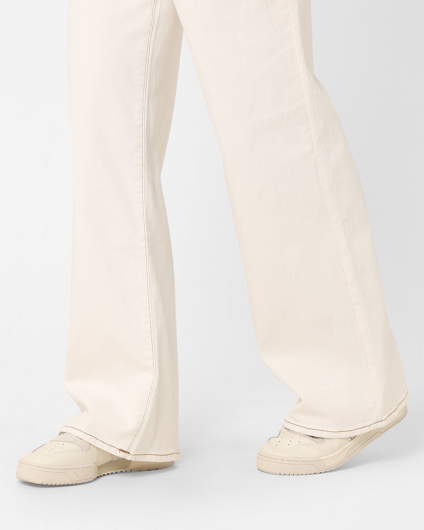 True Religion Women's Low Slung Baggy Jeans Ecru sold by Culture Kings product image thumbnail 4