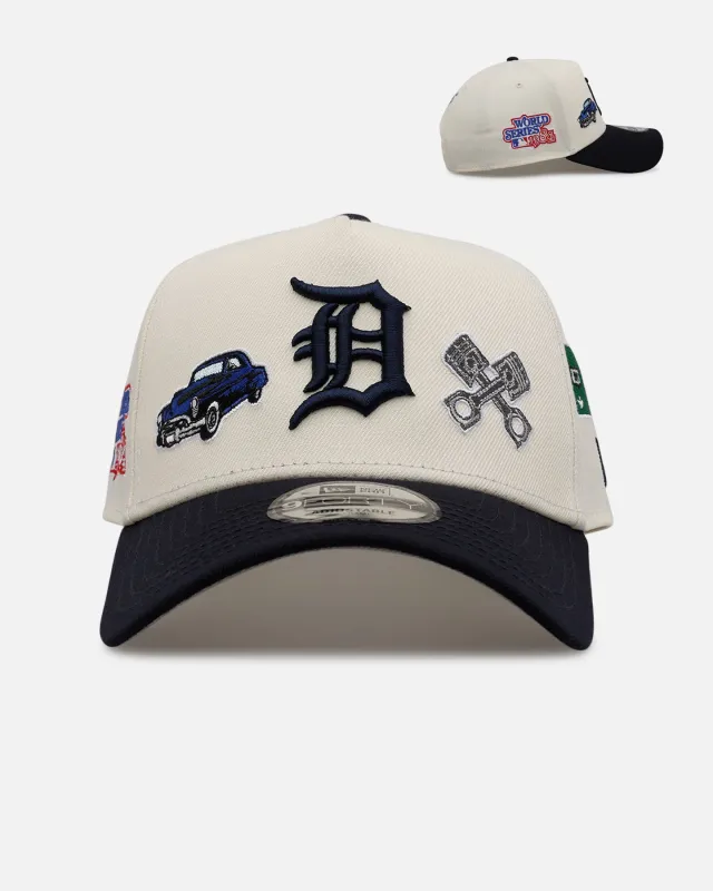 New Era Detroit Tigers 'Chrome City Icons' 9FORTY A-Frame Snapback Chrome/Official Team Color sold by Culture Kings