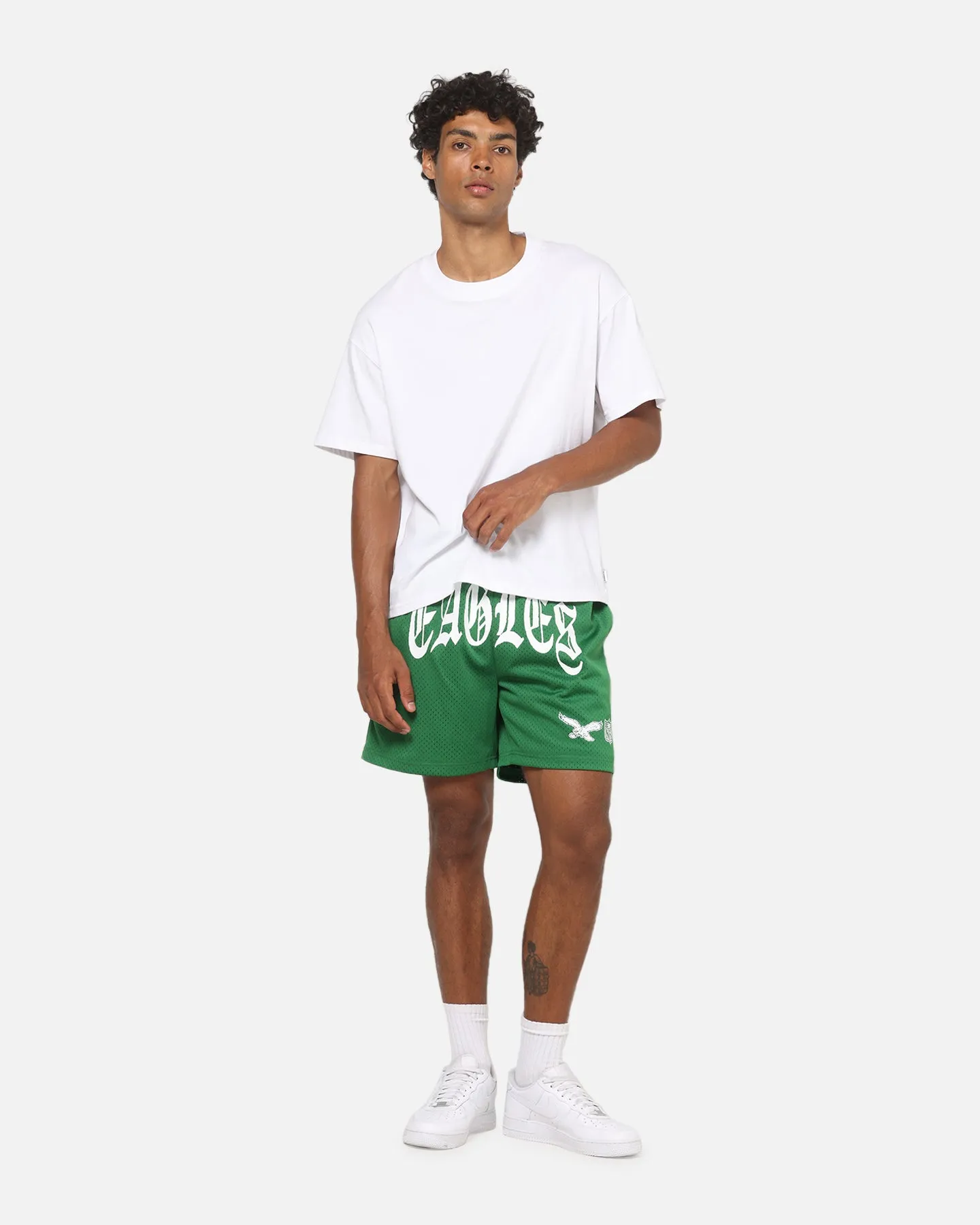 Mitchell & Ness Philadelphia Eagles Arch Script Shorts Green sold by Culture Kings product image thumbnail 2