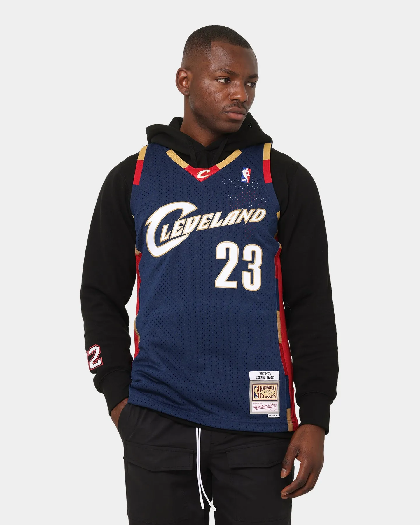 Mitchell & Ness Cleveland Cavaliers Lebron James #23 '08-'09 Swingman Jersey Navy sold by Culture Kings