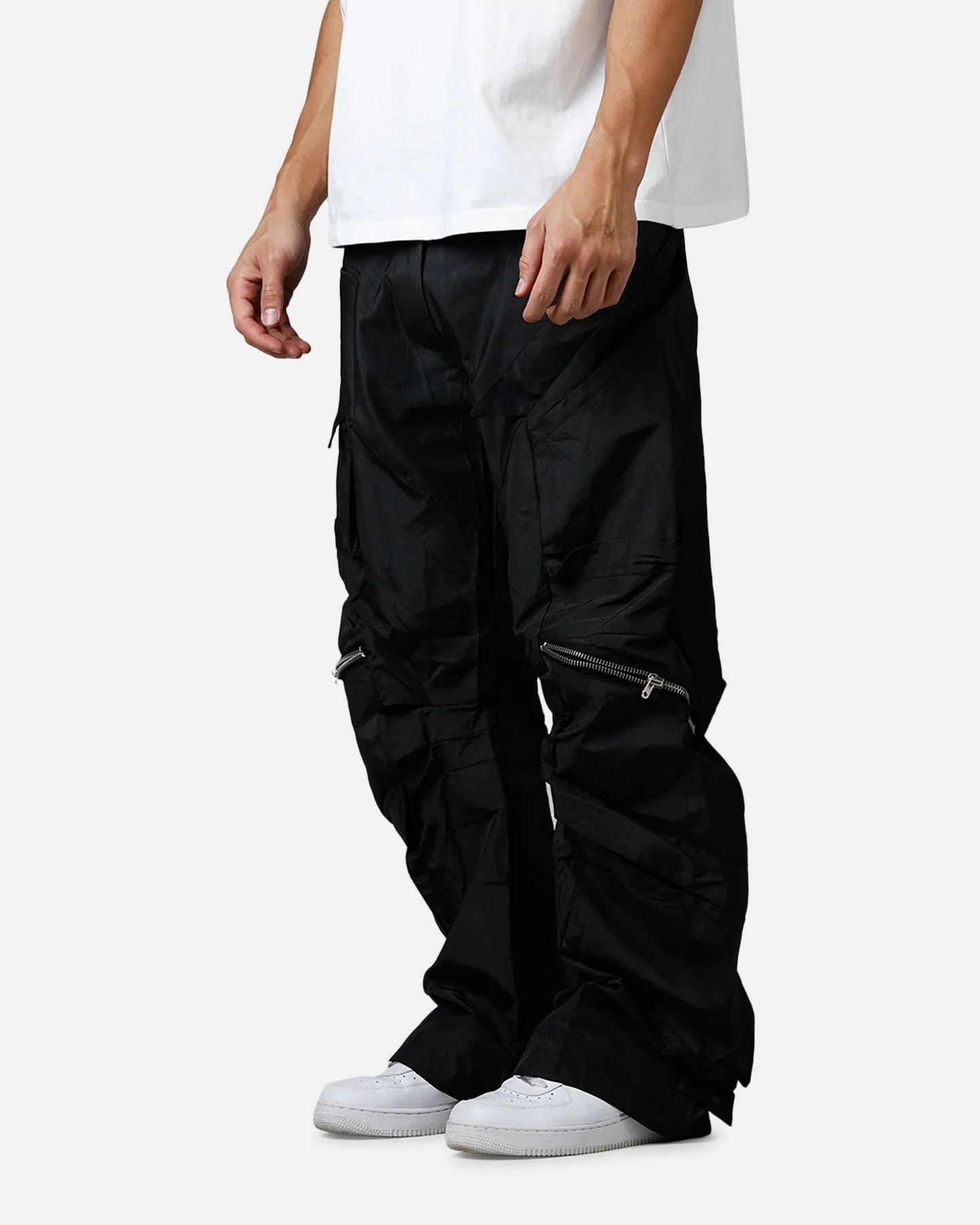 MNML Zip Cargo Tech Pants Black sold by Culture Kings product image thumbnail 4