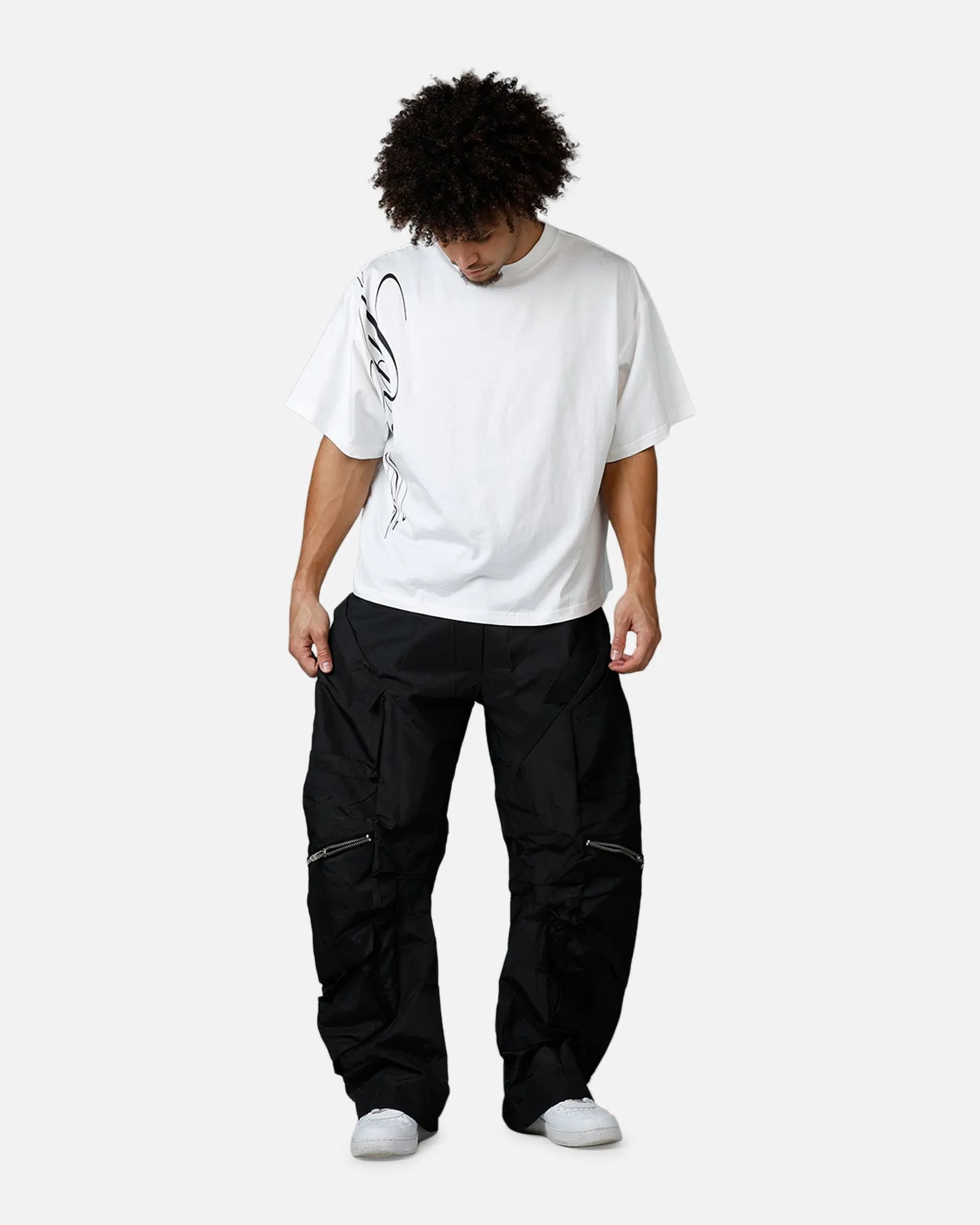 MNML Zip Cargo Tech Pants Black sold by Culture Kings product image thumbnail 2