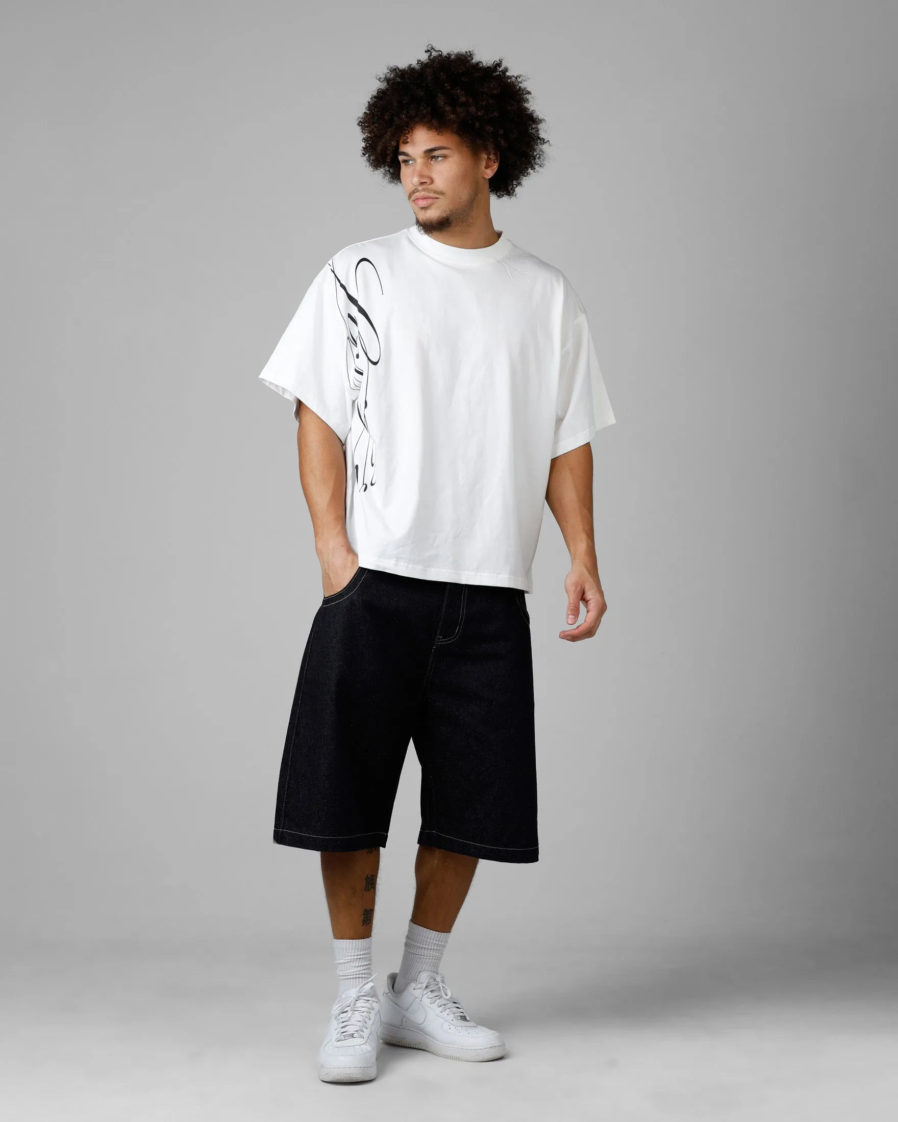 Loiter Star Born Denim Jorts Indigo sold by Culture Kings product image thumbnail 2