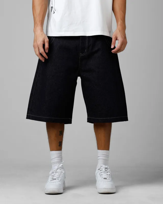 Loiter Star Born Denim Jorts Indigo sold by Culture Kings