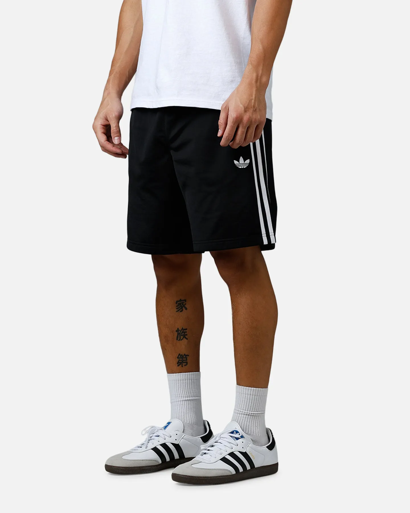 Adidas Firebird Shorts Black/White sold by Culture Kings product image thumbnail 4