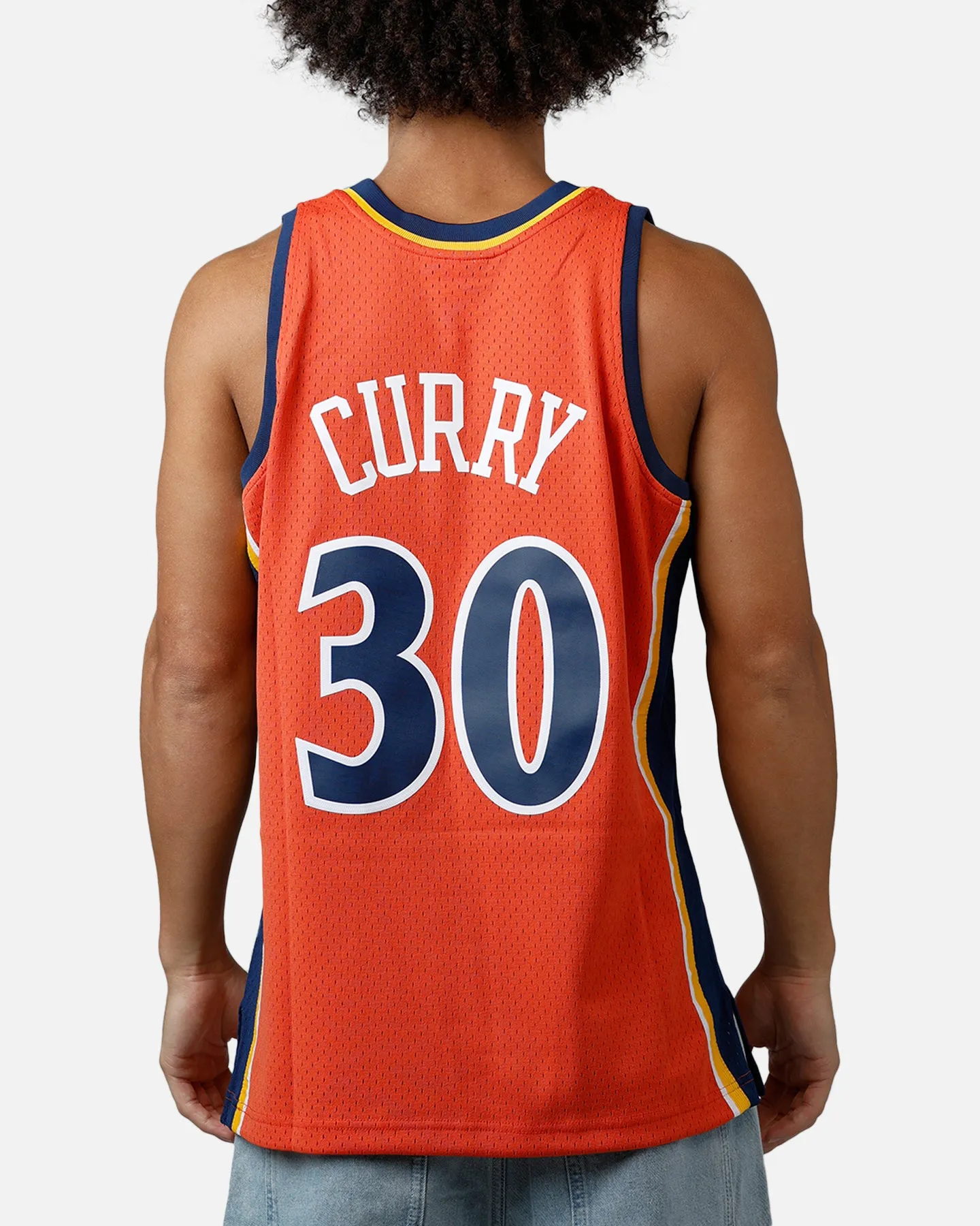 Mitchell & Ness Golden State Warriors Stephen Curry 2010 Swingman Jersey Orange sold by Culture Kings product image thumbnail 2