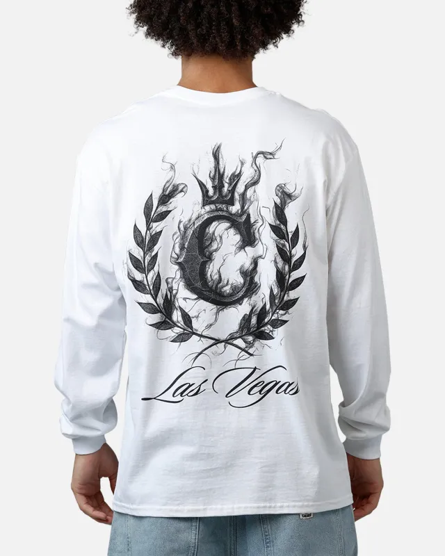 Culture Kings Smoke Long Sleeve T-Shirt White sold by Culture Kings