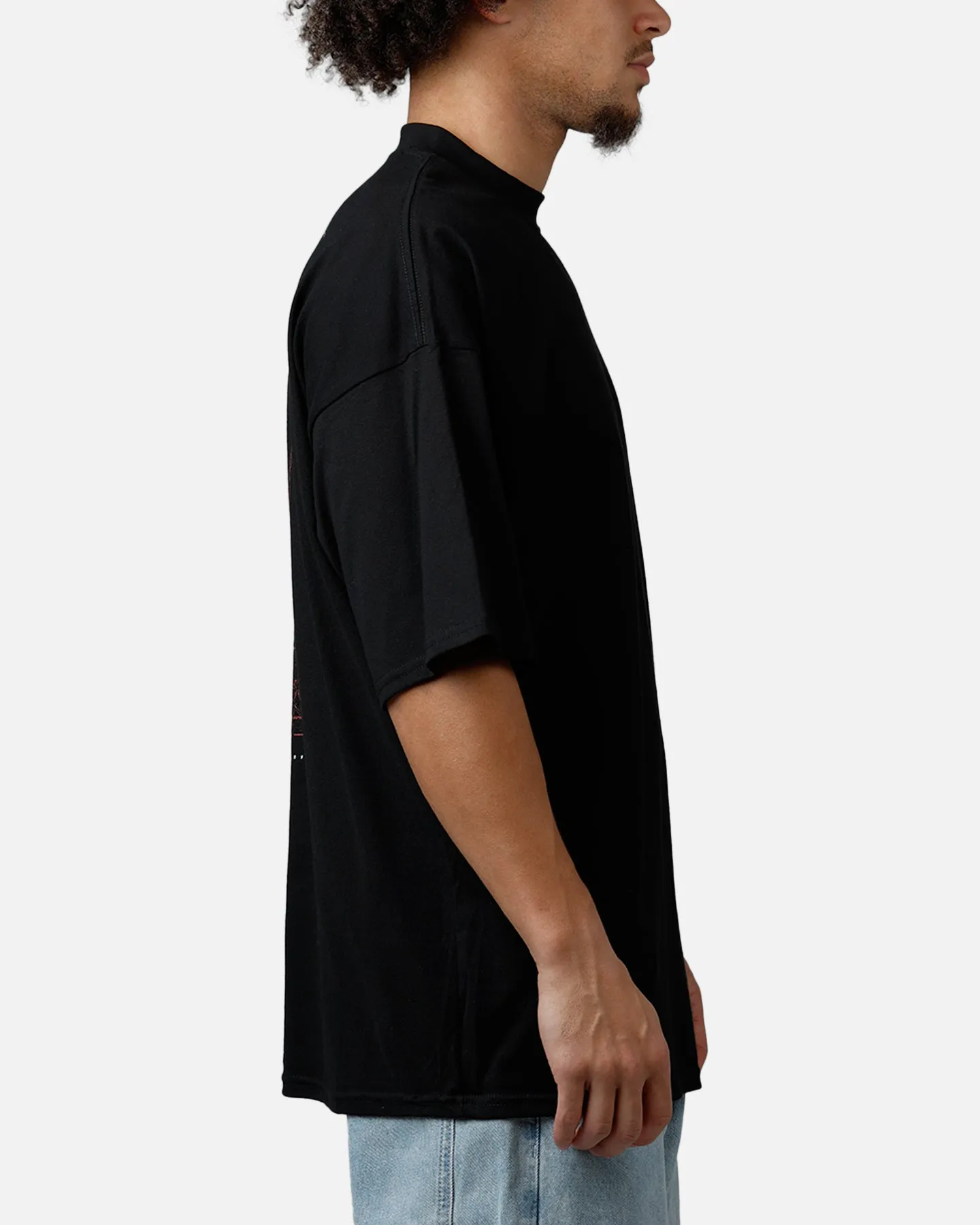 Saint Morta Divine Duty Mock Neck T-Shirt Black sold by Culture Kings product image thumbnail 4