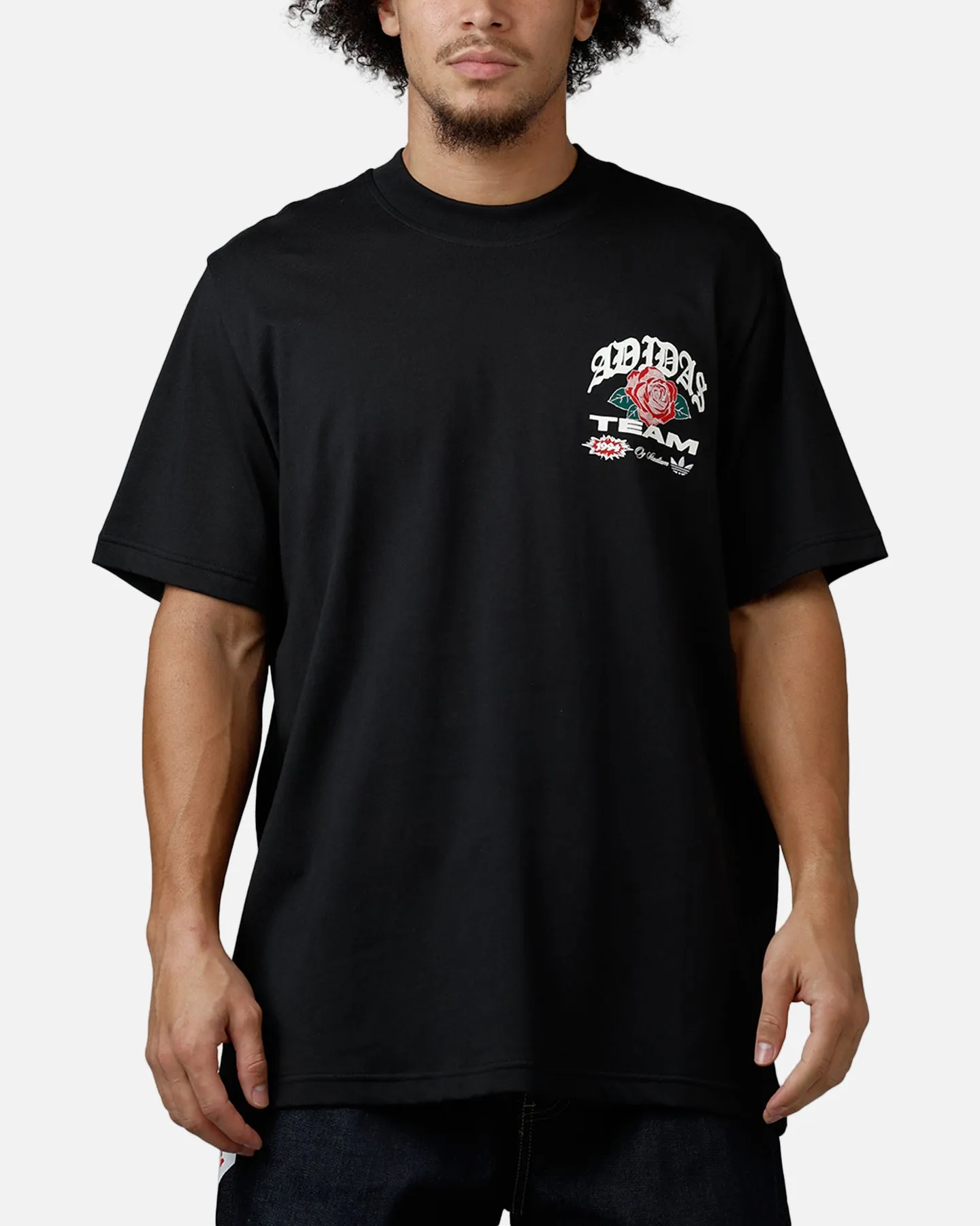 Adidas Team T-Shirt Black/Red sold by Culture Kings product image thumbnail 2