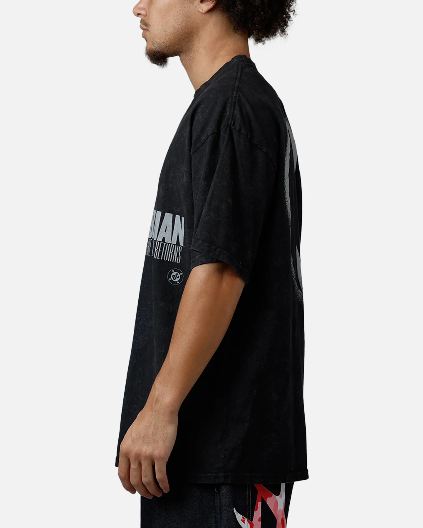 73Studio X DC Batman Dark Knight T-Shirt Black Acidwash sold by Culture Kings product image thumbnail 5