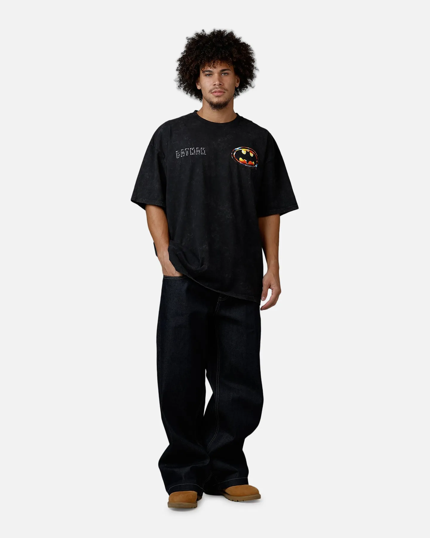 73Studio X DC Batman 1989 T-Shirt Black Acidwash sold by Culture Kings product image thumbnail 3