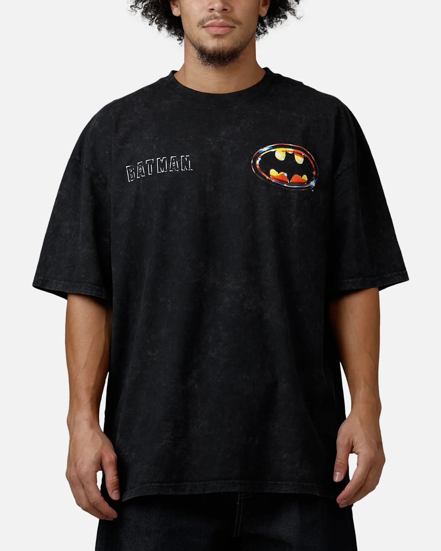 73Studio X DC Batman 1989 T-Shirt Black Acidwash sold by Culture Kings product image thumbnail 2