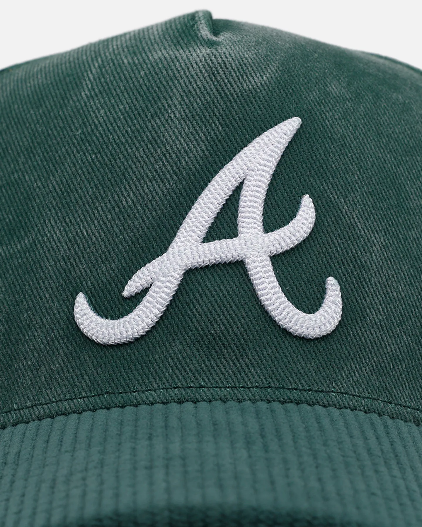 47 Brand Atlanta Braves 'Apollo Cord Dark Green' 47 Offside Snapback Dark Green sold by Culture Kings product image thumbnail 5