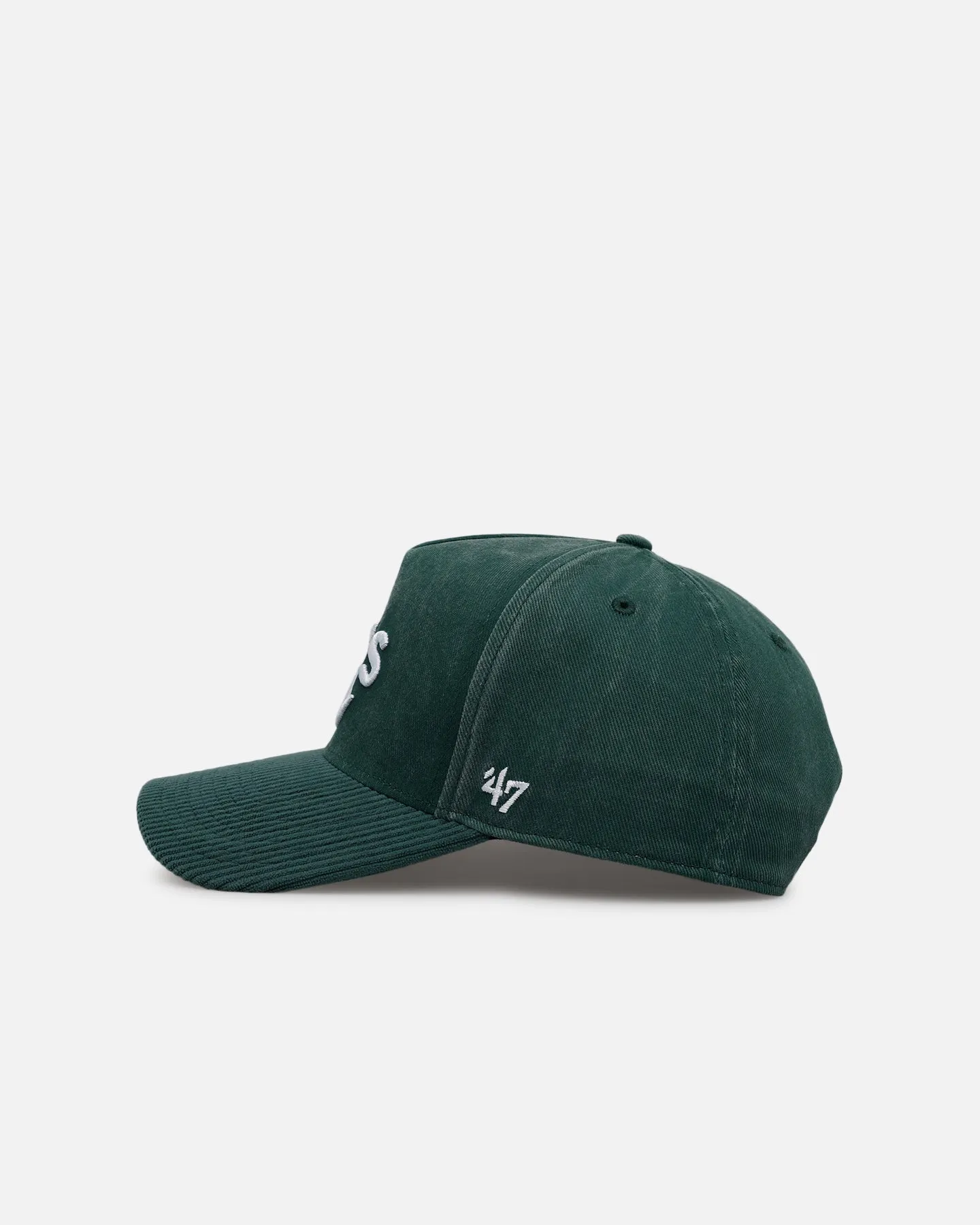47 Brand Oakland Athletics 'Apollo Cord Dark Green' 47 Offside Snapback Dark Green sold by Culture Kings product image thumbnail 4