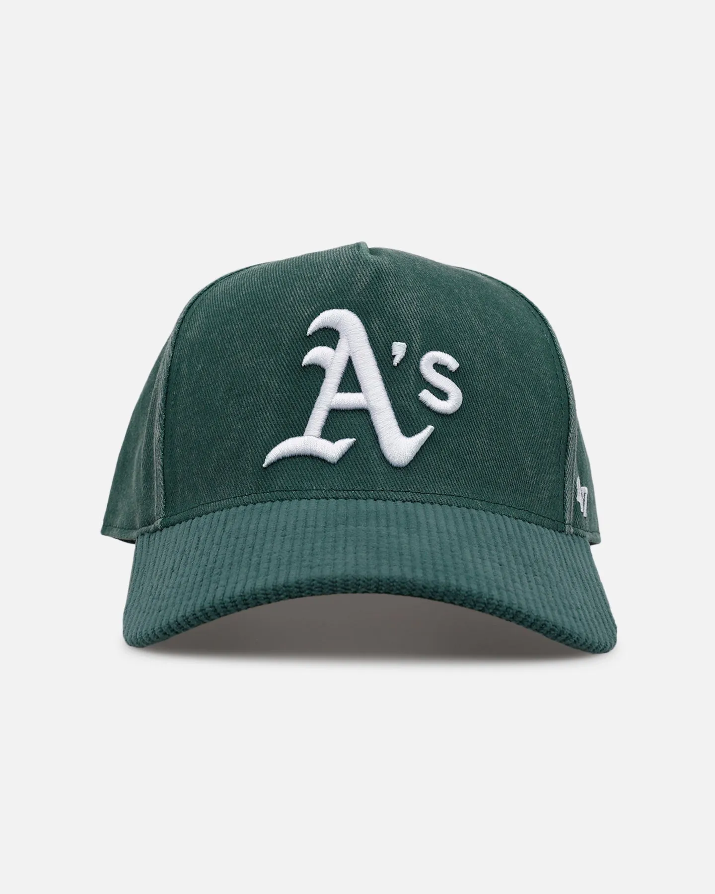 47 Brand Oakland Athletics 'Apollo Cord Dark Green' 47 Offside Snapback Dark Green sold by Culture Kings