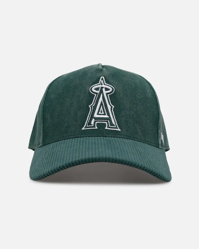 47 Brand Los Angeles Angels 'Apollo Cord Dark Green' 47 Offside Snapback Dark Green sold by Culture Kings