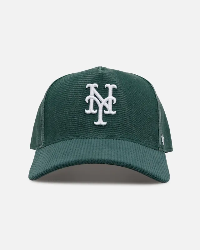 47 Brand New York Mets 'Apollo Cord Dark Green' 47 Offside Snapback Dark Green sold by Culture Kings