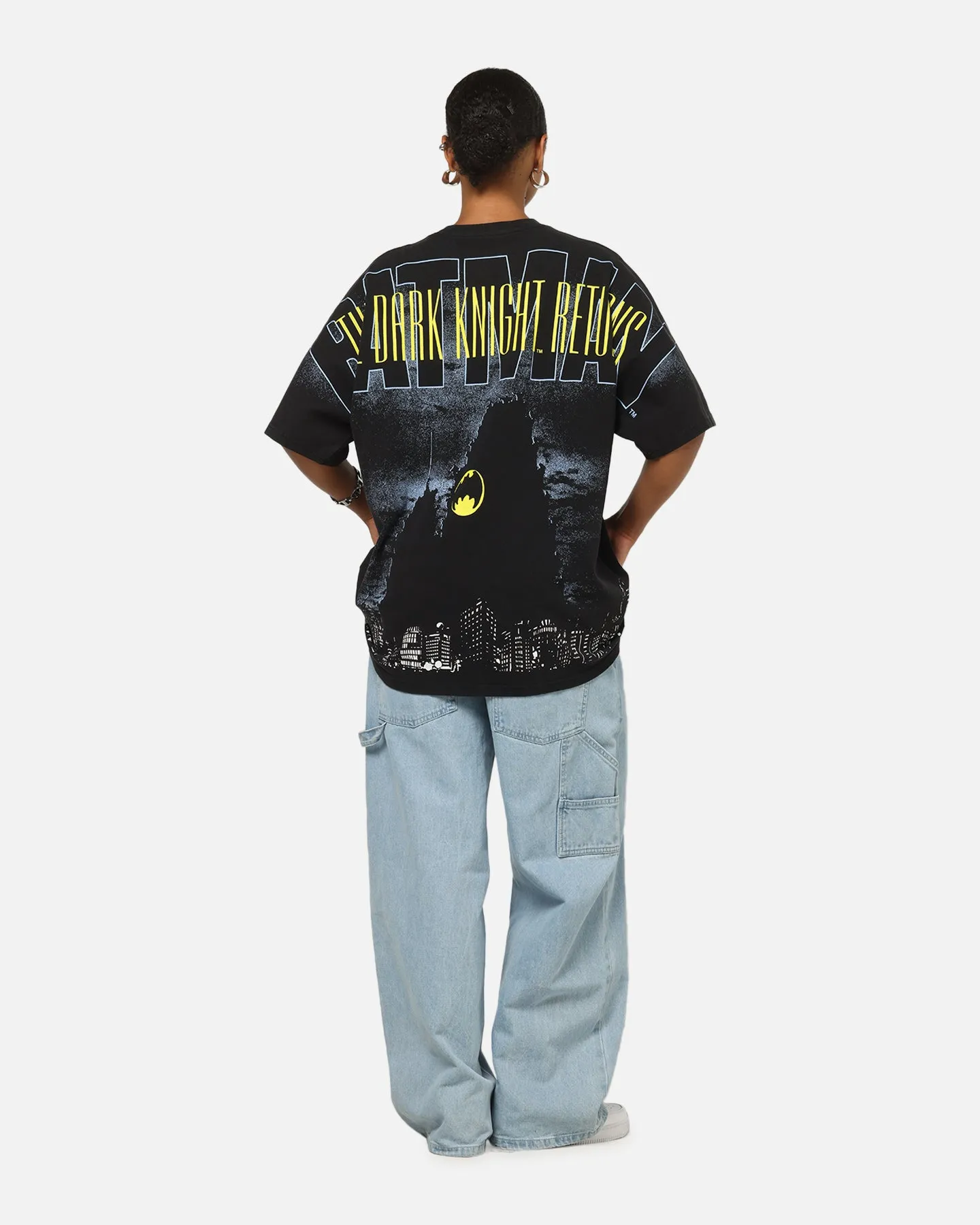 73Studio X DC Batman All Over Print T-Shirt Black Wash sold by Culture Kings product image thumbnail 4