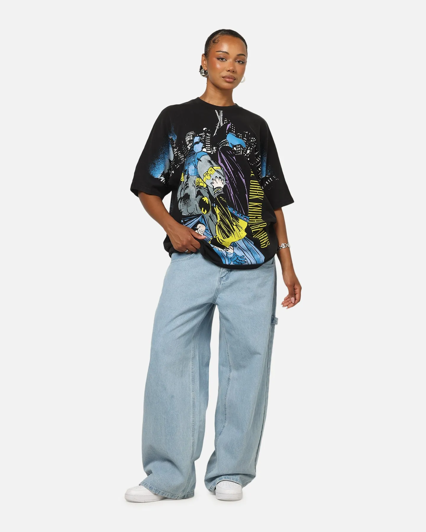 73Studio X DC Batman All Over Print T-Shirt Black Wash sold by Culture Kings product image thumbnail 3