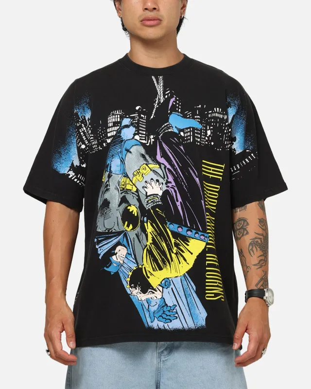 73Studio X DC Batman All Over Print T-Shirt Black Wash sold by Culture Kings