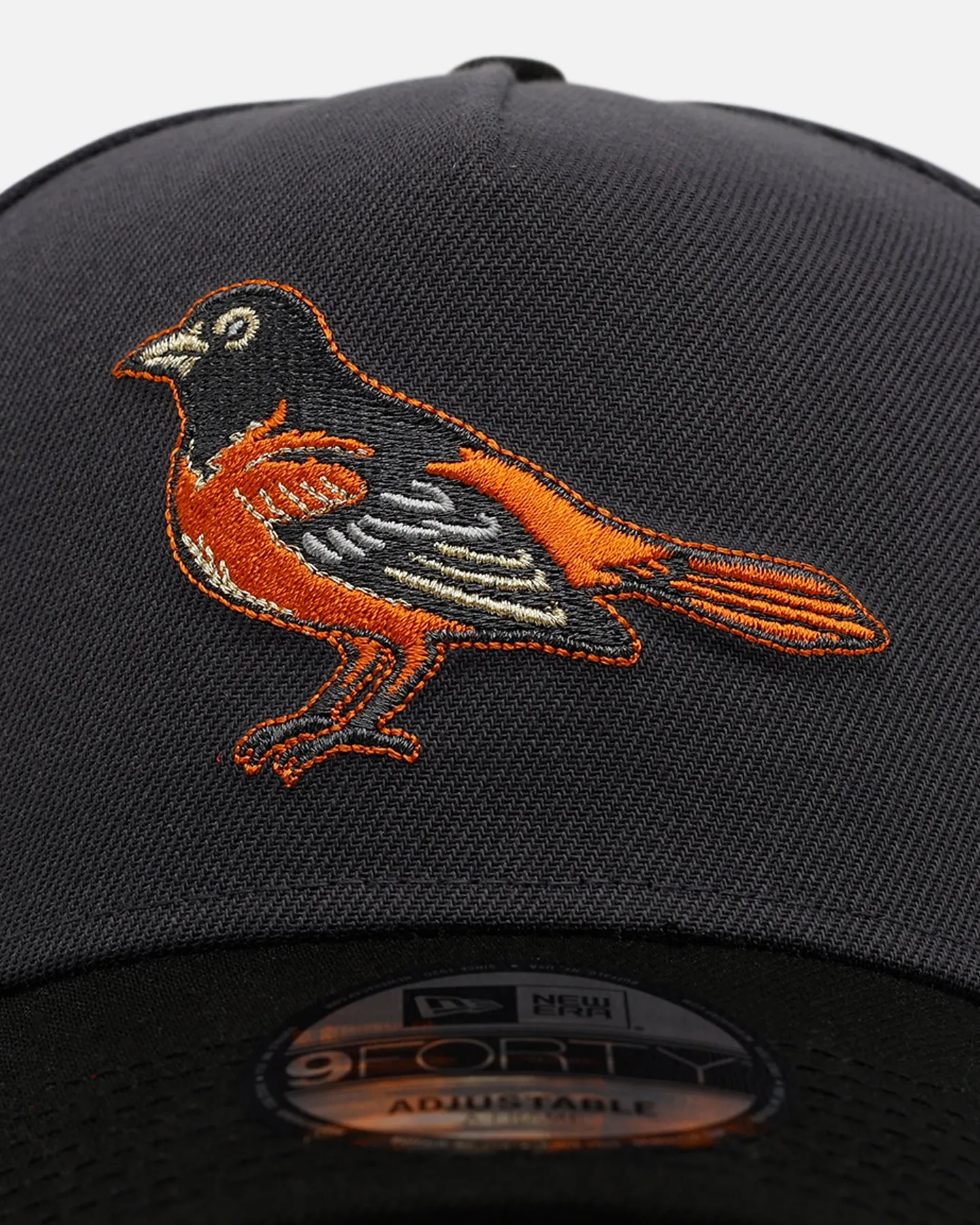 New Era Baltimore Orioles 'Stealth 2.0' 9FORTY A-Frame Snapback Graphite sold by Culture Kings product image thumbnail 5