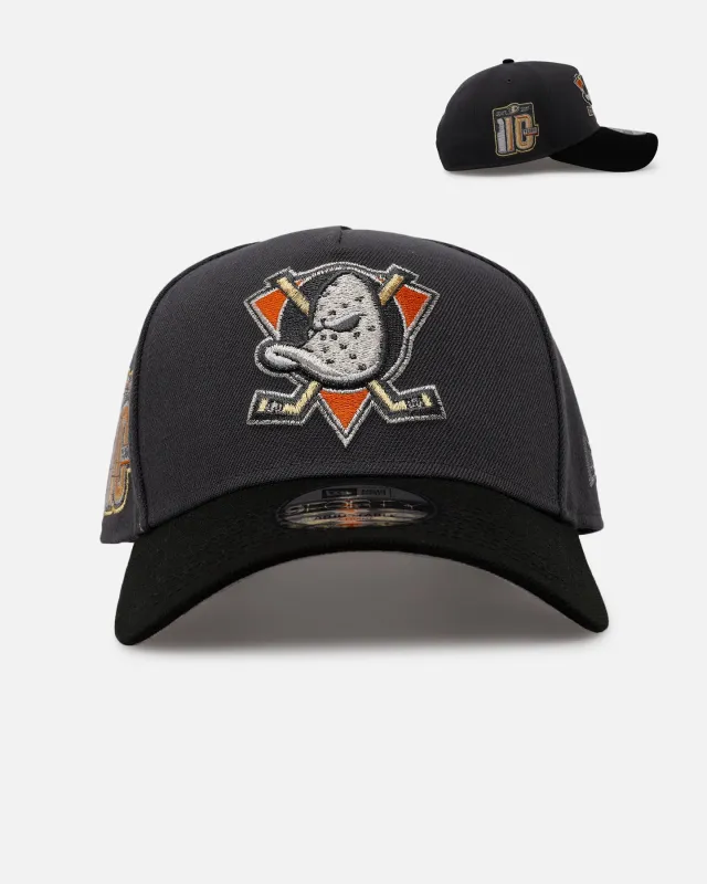 New Era Anaheim Ducks 'Stealth 2.0' 9FORTY A-Frame Snapback Graphite made by New Era