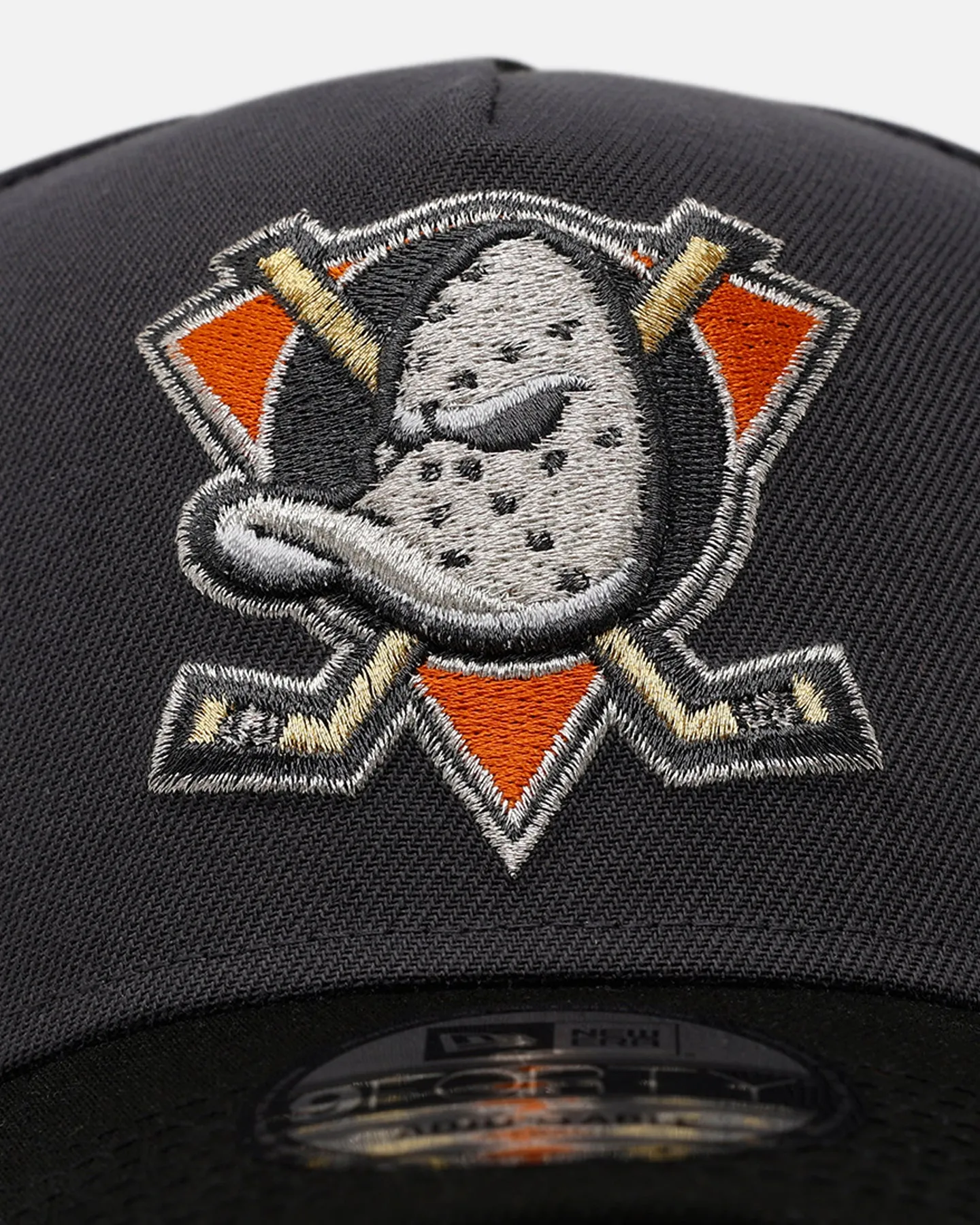 New Era Anaheim Ducks 'Stealth 2.0' 9FORTY A-Frame Snapback Graphite sold by Culture Kings product image thumbnail 5
