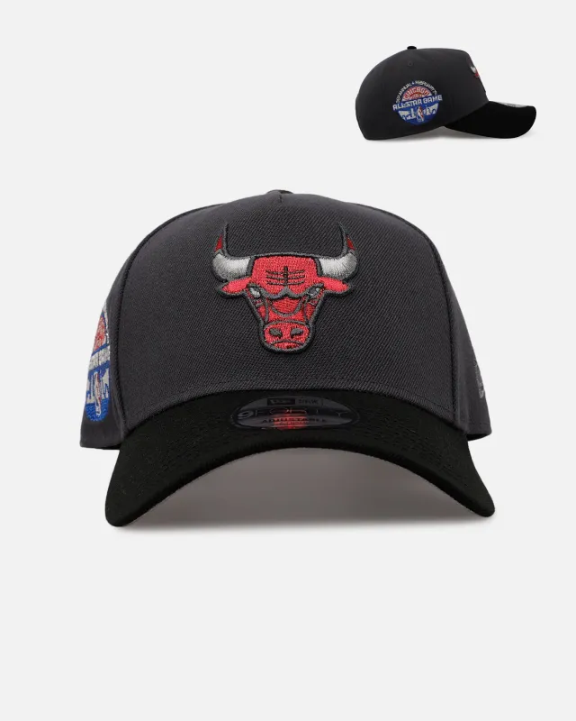 New Era Chicago Bulls 'Stealth 2.0' 9FORTY A-Frame Snapback Graphite made by New Era