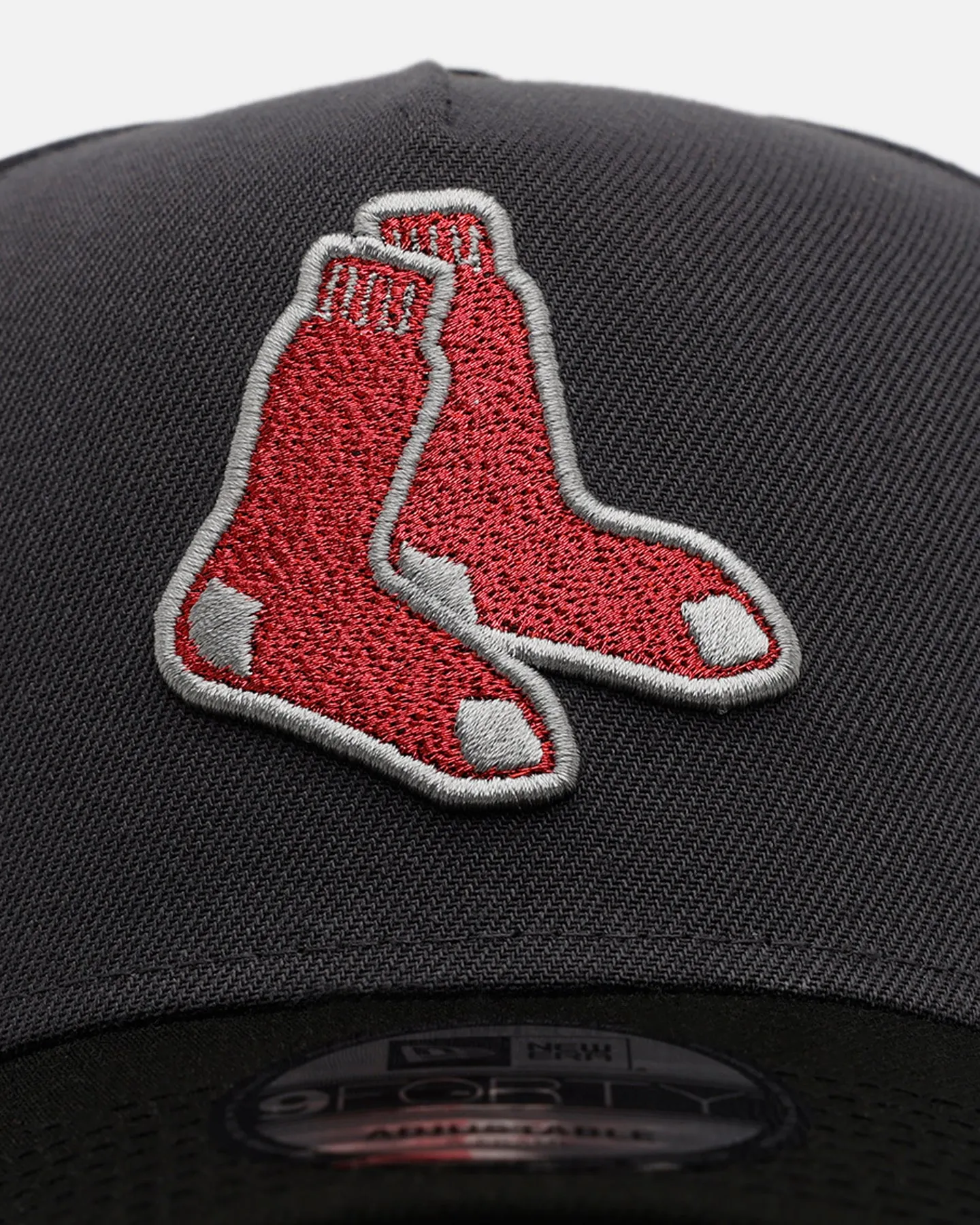 New Era Boston Red Sox 'Stealth 2.0' 9FORTY A-Frame Snapback Graphite sold by Culture Kings product image thumbnail 5