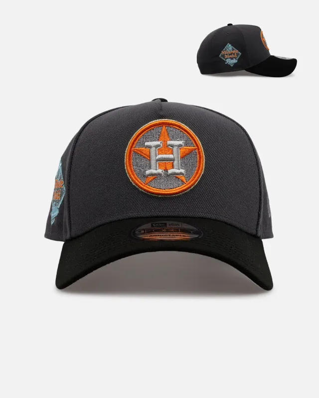 New Era Houston Astros 'Stealth 2.0' 9FORTY A-Frame Snapback Graphite made by New Era