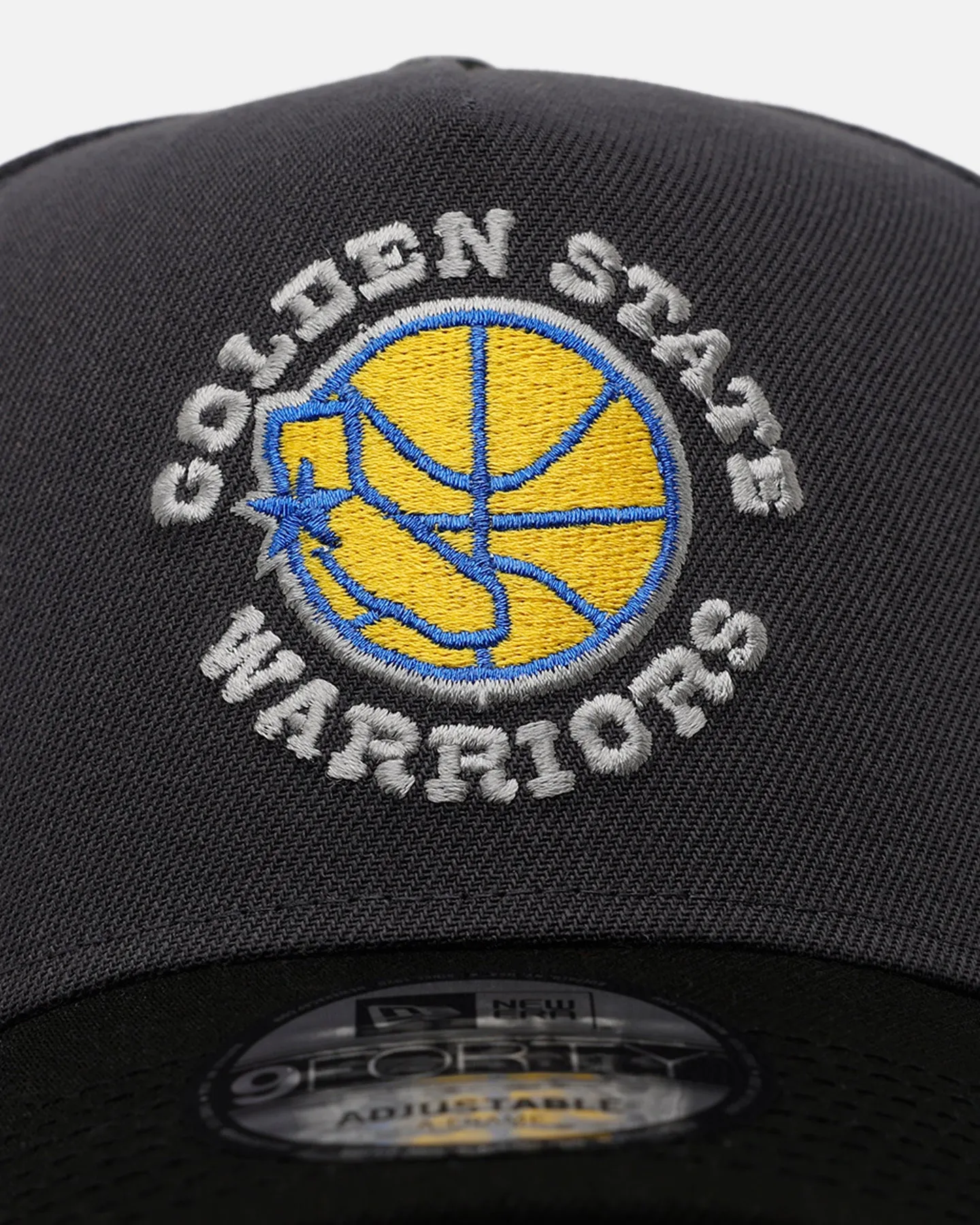 New Era Golden State Warriors 'Stealth 2.0' 9FORTY A-Frame Snapback Graphite sold by Culture Kings product image thumbnail 5